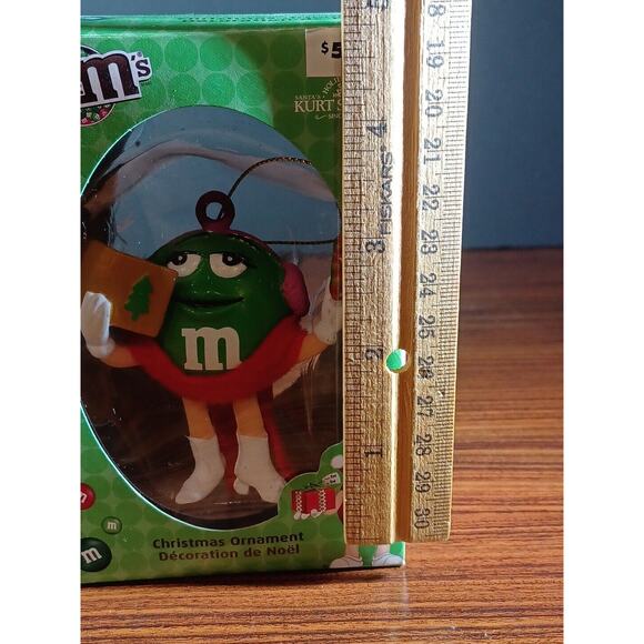 Kurt's Adler M&M Green 2012 Christmas Ornament - Picture 6 of 8